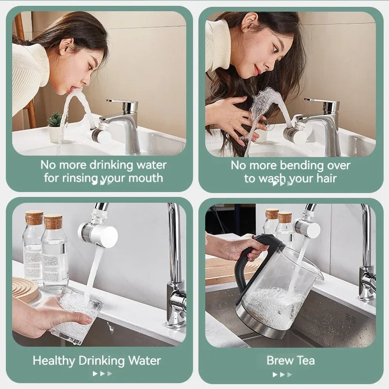 Sink Water Purifier With 720 Degree Rotating Nozzle